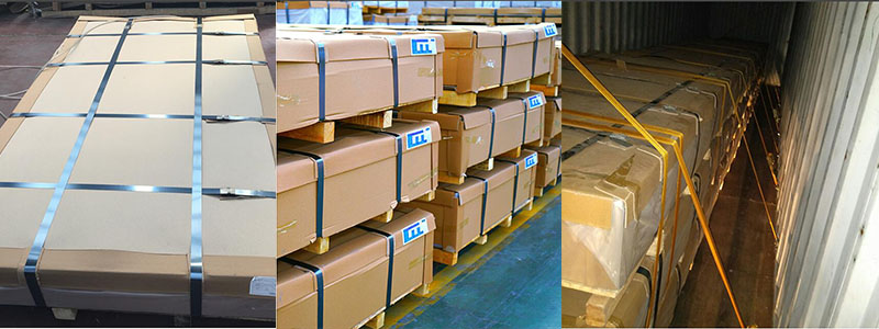 3003 tấm nhôm đóng gói và vận chuyển